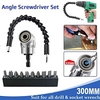 105 Degree Elbow Screwdriver Set Holder Adjustable Turning Nozzles Flexible Shaft Extension Screwdriver Drill Bit for Screwdriver Hand Tools Magnetic Bit Socket Power Drill Lightinthebox