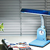 11W Energy-Saving Lamp With Clock Desk Lamp