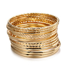 12 bracelets set jewelry bohemian style multi-layer alloy women Lightinthebox