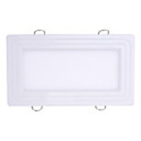 12W LED Light with Rectangle Shade(Lumen 1080lm/Hole Size 18595mm)