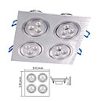 12W LED Spotlight in Warm White Light Source