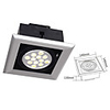 12W LED Spotlight in Warm White Light Source