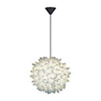 13W Comtemporary White Pendant Light with 1 Light Globe Designed