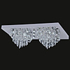 13W Contemporary LED Ceiling Light with 13 LEDs in Crystal Beaded Design
