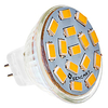 1.5 W LED Spotlight 150-200 lm G4 MR11 15 LED Beads SMD 5730 Warm White 12 V Lightinthebox