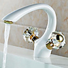 165 MM Contemporary Chrome Brass Sink Faucet