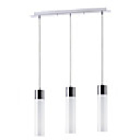 18W Modern LED Pendant Lights with White Glass Lampshades