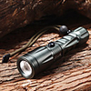 2-007 Adjustable Focus 5-Mode 1xCree XM-L T6 Waterproof Bike Lights(1x18650, 1200LM, Green)