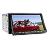 2 Din 7-inch TFT Screen In-Dash Car DVD Player With Bluetooth, RDS, iPod-Input, TV
