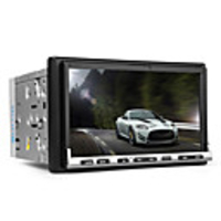 2 Din TFT 7-inch Screen In-Dash Car DVD Player With Bluetooth, iPod-Input, Navigation-Read GPS, RDS, TV