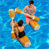2 Sets 4 Pcs Package Inflatable Floating Water Toys Aerated Battle Logs, Floating Bed Pool Lounger Giant Floats Ride Boat Raft for Pool Party Beach Swimming Pool Toys for Adult or Kids(4 Pcs) Lightinthebox