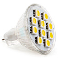 2 W LED Spotlight 2800 lm GU4 MR11 10 LED Beads SMD 5050 Warm White Cold White 12 V