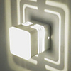 2W Artistic Modern Led Wall Light with Scattering Light Design Shadow Target