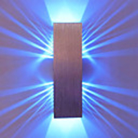 2W Modern Led Wall Light with Scattering Light Design 2 Cubic Shades