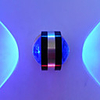 2W Modern Led Wall Light with UFO Design Shine Two Directions