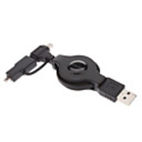 3 in 1 USB 2.0 to Micro USB,  Mini 5pin,  Mini 8pin for HTC,  SAMSUNG,  Smart Phone,  GPS 1M