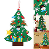 3828inches Kids DIY Felt luminous Christmas Tree with Ornaments Children New Year Gifts for Christmas Door Wall Hanging Decoration(9570CM) Lightinthebox
