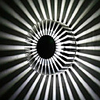 3W Contemporary Led Wall Light with Scattering Light Design UFO Round Palisade Body