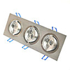 3W LED Ceiling Light with 33LEDs in Rectangle Feature