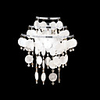 3W LED Crystal and Metal Wall Lamp with Shells on Shade (MC-29616)