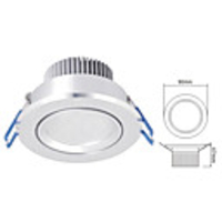 3W LED Spotlight in Warm White Light Source