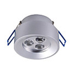 3W LED Spotlight with 3 LEDs in Round Feature