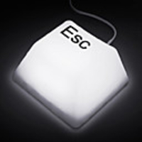 3W Plastic Keyboard LED Table Lamp