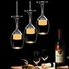 3Wx3 LED Light Cup Chandelier Light Wineglass Pendant Lamp for Living Room Bar Saloon Dining Room