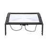 3X foldable desktop magnifying glass with LED light for reading Lightinthebox