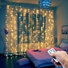 3x1 3x2 3x3m LED String Lights Christmas Fairy Lights Garland Outdoor Home For Wedding Party Curtain Garden Decoration Lightinthebox