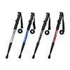4 Folding Straight Type Functional Hiking Poles (Random Color)