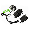 4-Mode 2xCree XM-L T6 LED Bicycle Flashlight (1000LM,  4x18650,  Black)