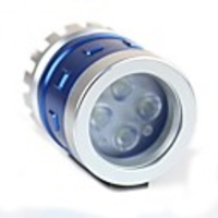 4-Modes 4 x CREE XRE R5 LED Bicycle Front light / Headlamp (950LM,  4x18650 4400mAh battery,  Bluewhite)