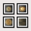 4 Panel Wall Art Canvas Prints Painting Artwork Picture Gold Abstract Pattern Home Decoration Décor Stretched Frame Ready to Hang Lightinthebox