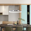 40cm LED Pendant Light Ring Nordic Circle Living Room Dining Room Bedroom Island Light Modern Contemporary Metal Acrylic 110-120V 220-240V Lightinthebox