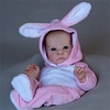 40CM Premie NewBorn Baby Doll Reborn Tink Lifelike 3D Painted Doll with Veins Multiple Layers Collectible Art Doll Lightinthebox
