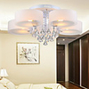 40W Acrylic Crystal Flush Mount Light with 10 Lights