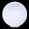 40W Chic Table Light with Etched Glass Globe Shade