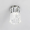 40W Crystal Flush Mount Light in Round