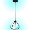 40W Mediterranean-style light blue Pendant Lights - 1 Light
