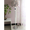 40W Modern Crystal Floor Light with Farbric Shade Animal Print Design