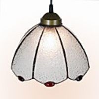 40W Modern style transparent ruby glass Pendant Lights - 1 Light