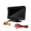4.3-Inch Vehicle Mounted Display Desktop High-Definition Display Two-Way AV Input Reversing Image Priority Display for Car Rear view Monitors Lightinthebox