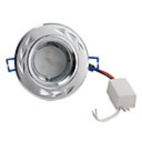 4.5W 5730 SMD 8-LED 400LM Warm White Ceiling Spot Light Bulb (Sanded,  Half Frosted Glass Cover)