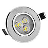 4W 3-LED High-Power 240LM 6000K Cool White Light LED Ceiling Bulb (220-240V)