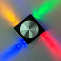 4W Modern Led Wall Light Design UFO Cubic 4 Directions