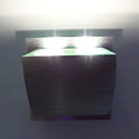 4W Modern Led Wall Light with Scattering Light Design UFO Cubic Body