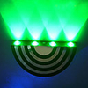 4W Modern Led Wall Light with Scattering Light Design UFO Semi-circle Plate