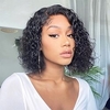 4x4 Lace Front Wigs Human Hair Pre Plucked with Baby Hair Brazilian Virgin Human Hair Deep Wave Lace Closure Wigs for Black Women Human Hair Wigs Natural Color Lightinthebox
