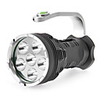 5-Mode 6xCree XM-L T6 LED Flashlight (8000LM,  4x18650,  Gray)